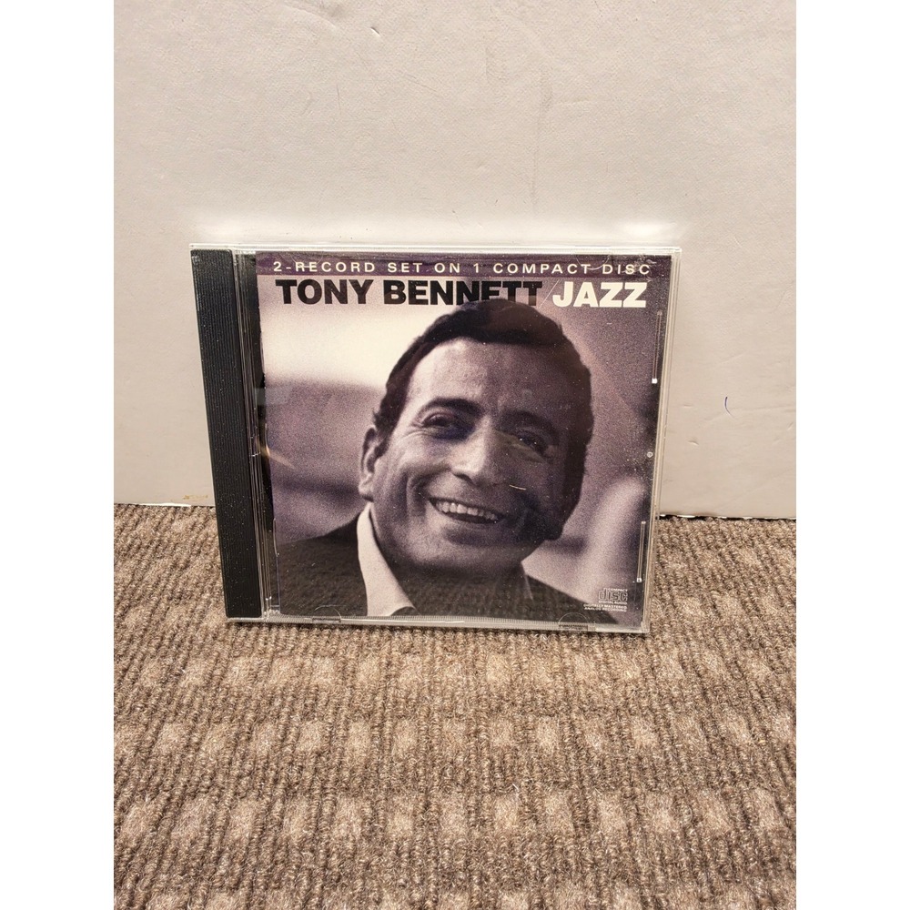 Tony Bennett Jazz CD 1987 Columbia 2-Record Set on 1 Compact Disc CK 40424